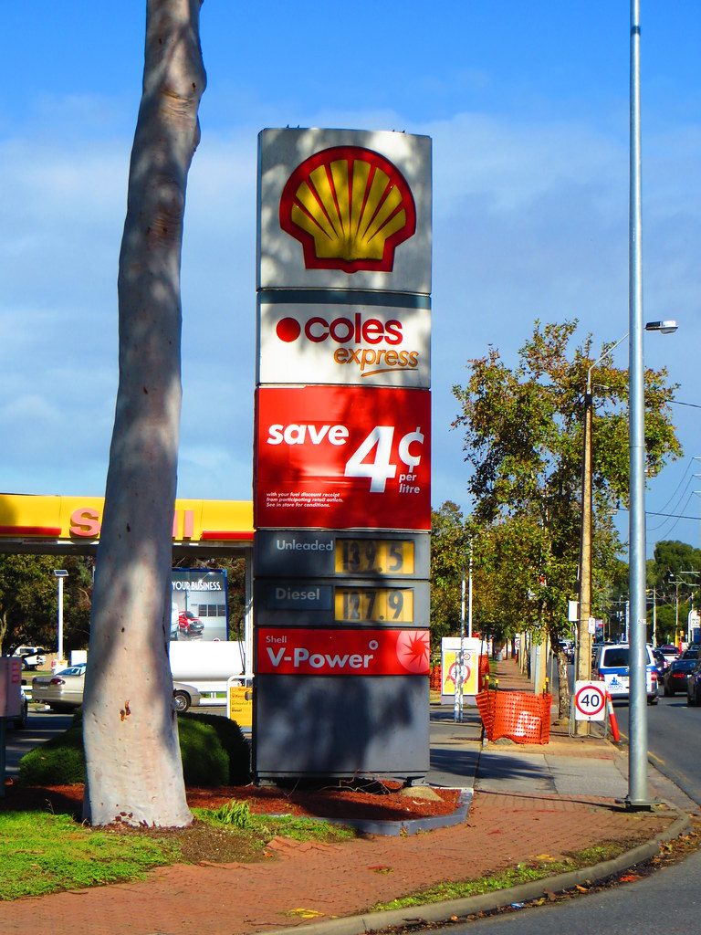 Shell/Coles Express petrol station A10 North East Rd/Sud… Flickr