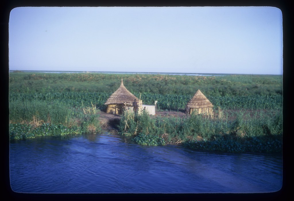 GKT1002Two homes along the river, south, jun 75 Sudan. G… Flickr