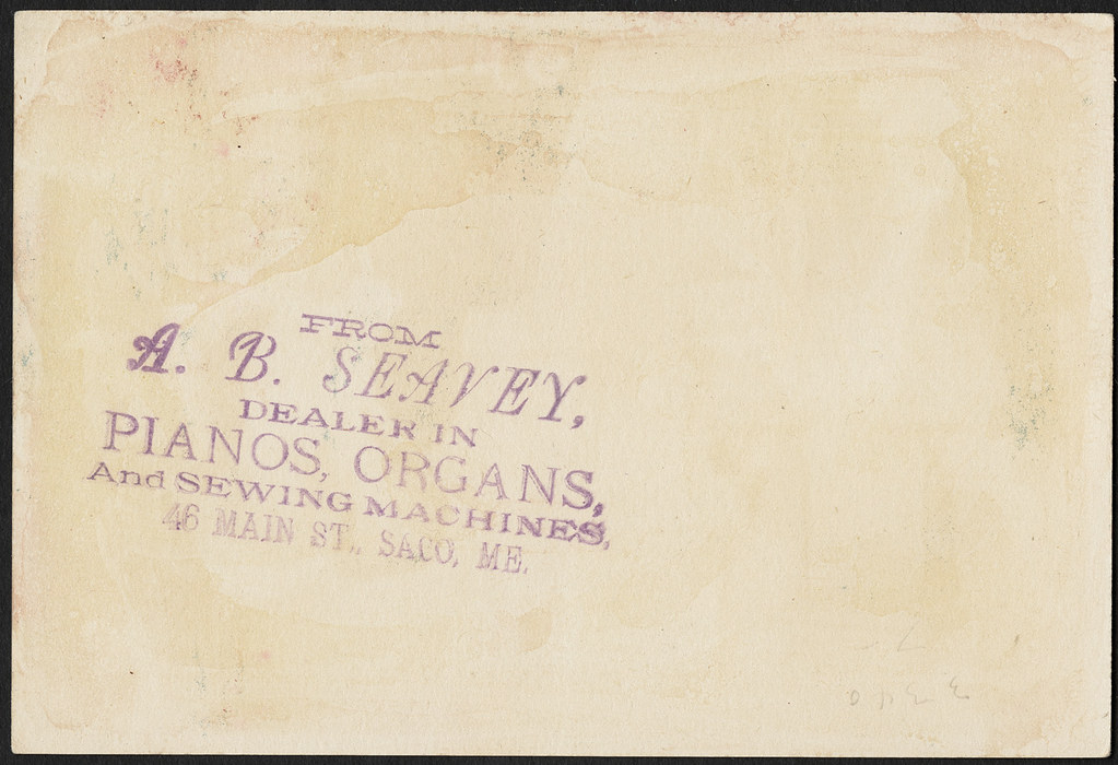 Estey Organ Co. Brattleboro, Vt. U.S.A. (back) File name … Flickr