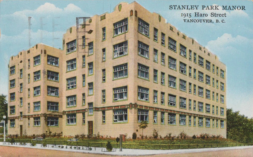 Postcard Stanley Park Manor, 1930s "Stanley Park Manor, 1… Flickr