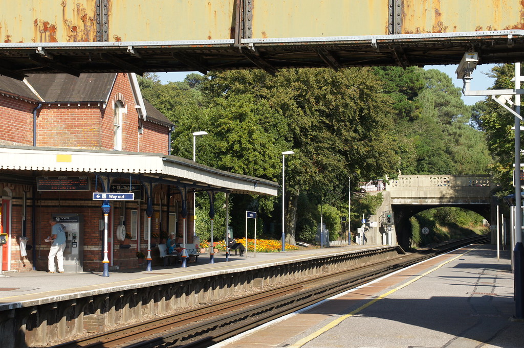 Parkstone Railway Station, Station Road, Lower Parkstone, … Flickr