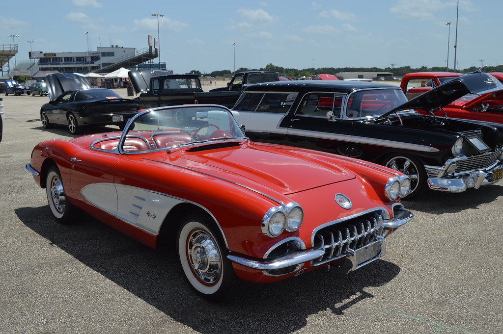 Car show at the Texas Motorplex in Ennis Texas Paul Strauser Flickr