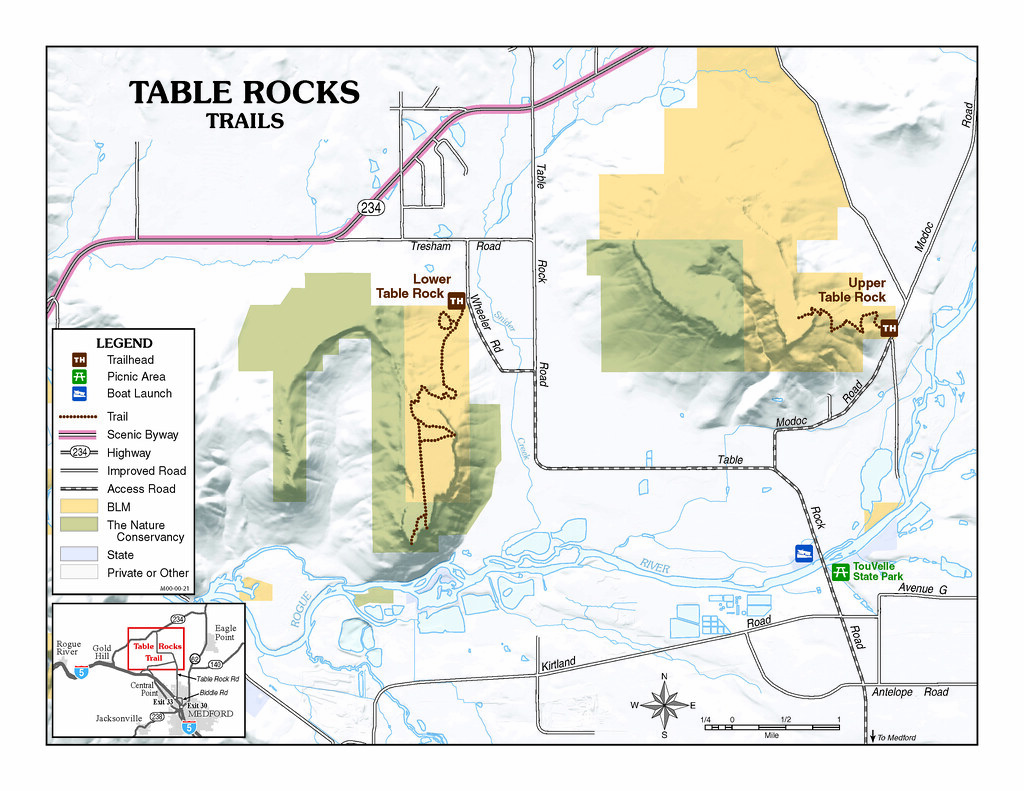 Table Rocks Trails The 4,864acre Table Rocks Management A… Flickr