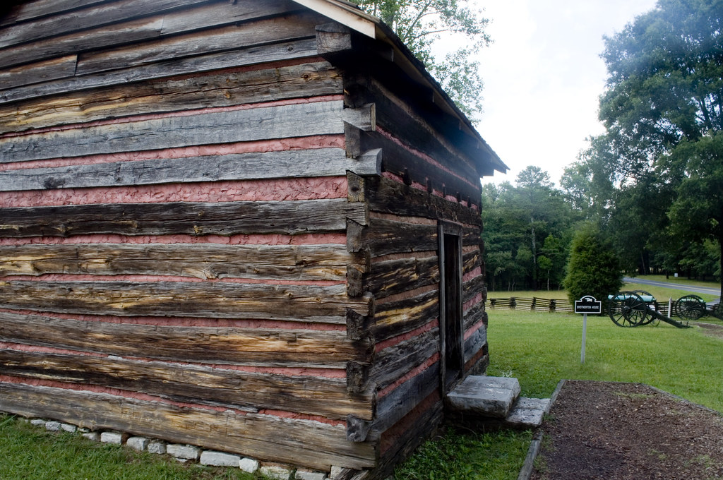 Brotherton Cabin at chickamauga battlefield Bronwyn Willett Flickr