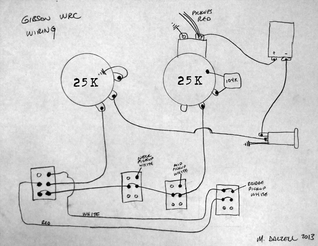 Gibson WRC Wiring Diagram The WRC features a master