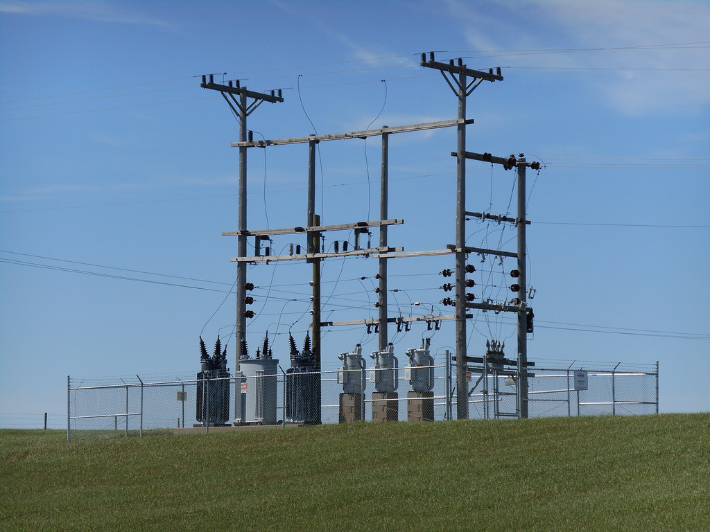 Otter Tail Power Cleveland, ND The substation after a cl… Flickr