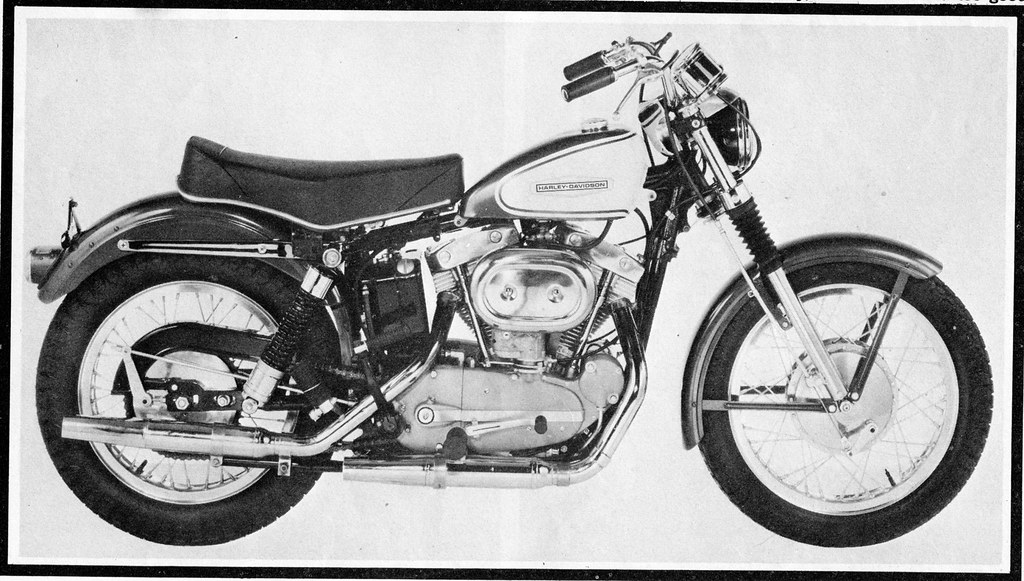 1966 HarleyDavidson Sportster XLCH g_horn Flickr