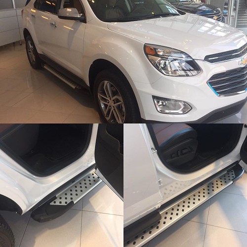 2017 Chevy Equinox with Romik RALS running boards. Dealer… Flickr