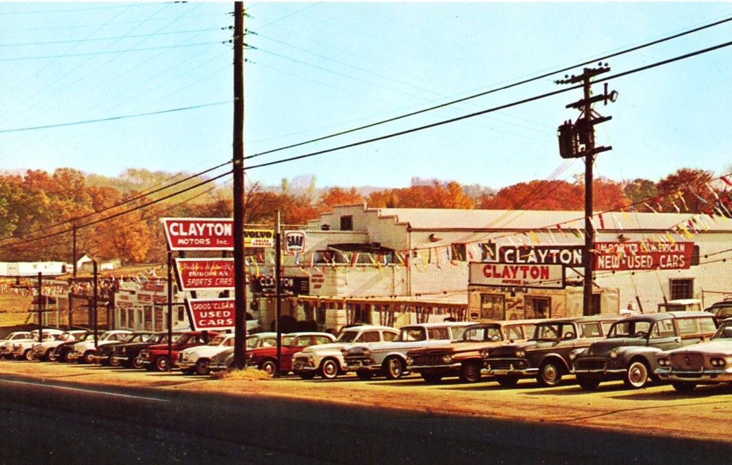 Clayton Motors Inc., Knoxville, TN, 1960s 4623 Clinton Hwy… Flickr