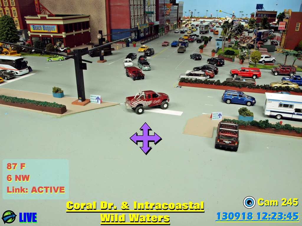 Eye in the Sky on Coral Drive A camera operator remotely m… Flickr