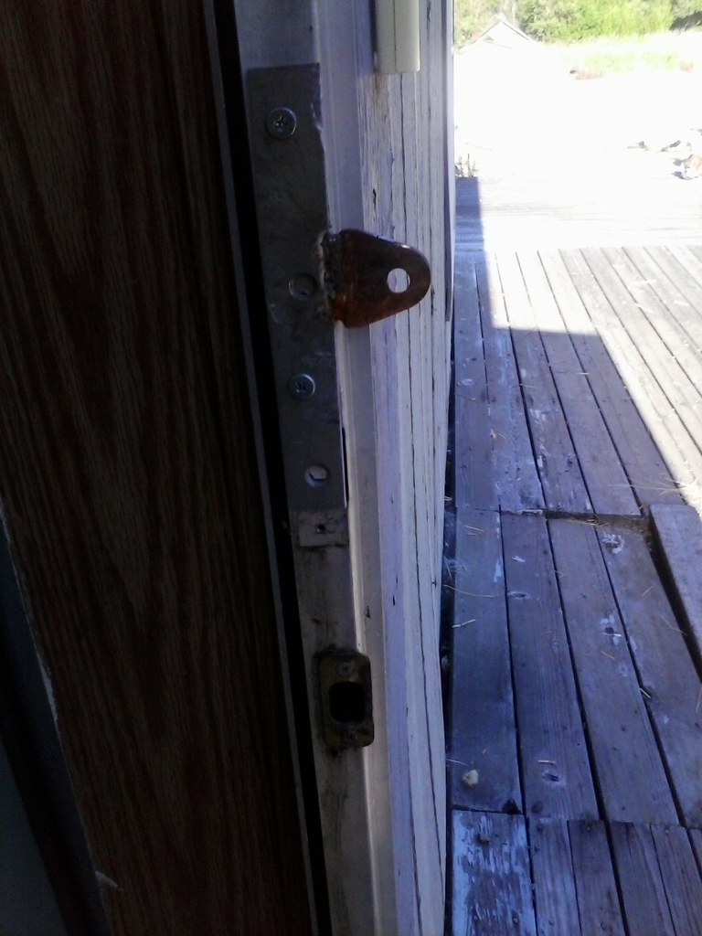 Door Jam Other side... the door jam.... no where for the d… Flickr
