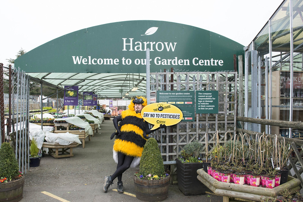 The Bee Cause at Harrow Garden Centre The Bee Cause outsid… Flickr