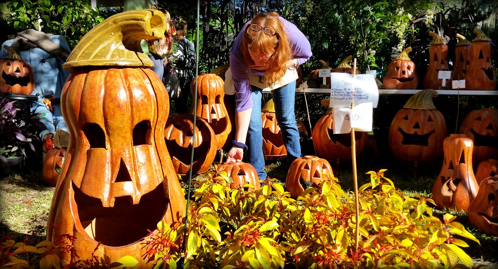 Picking Through the Pumpkin Patch The town of McIntosh Flo… Flickr