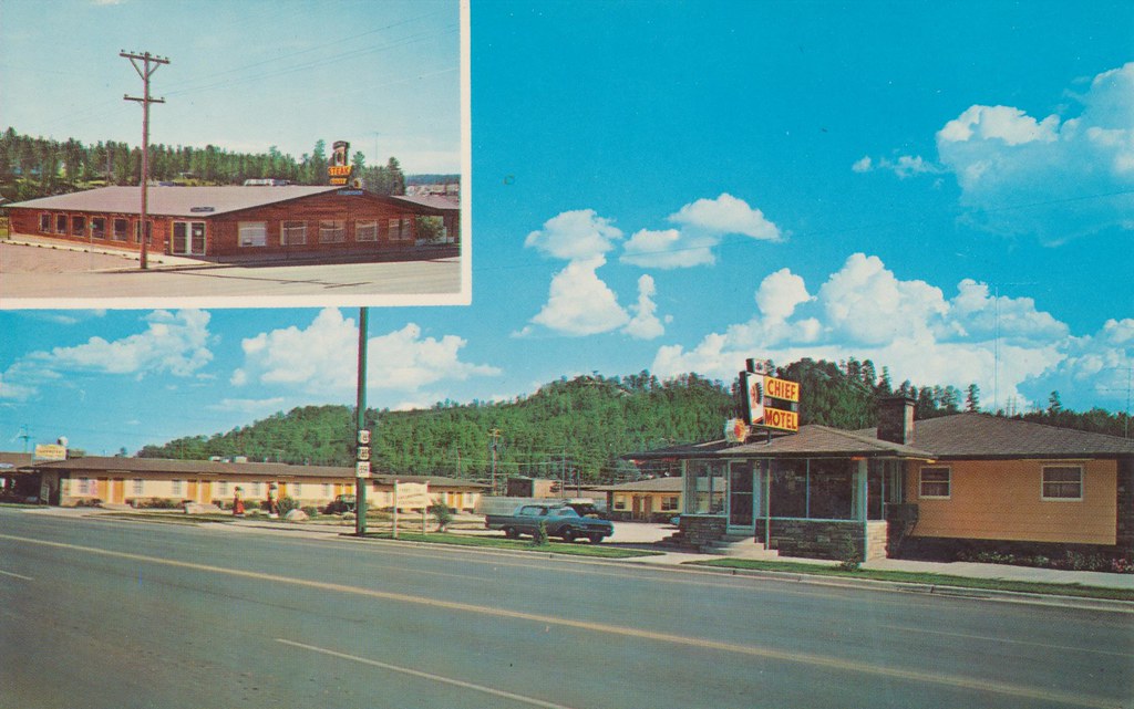 Chief Motel & Steak House Custer, South Dakota On U.S. 1… Flickr
