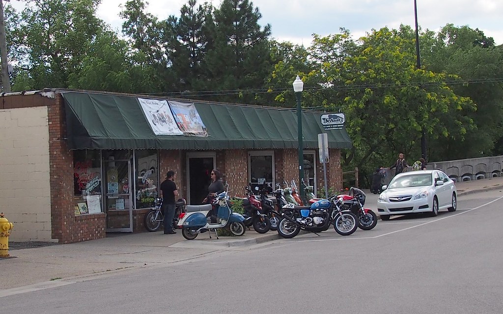 Depot Town, Ypsilanti Motorcycles F. D. Richards Flickr
