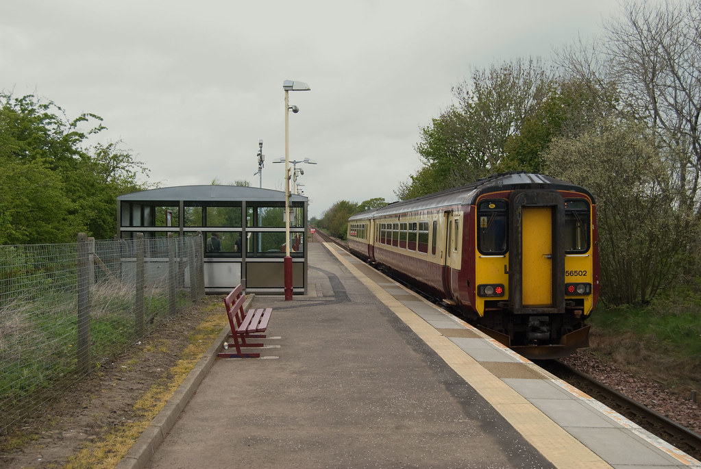 Kilmaurs station. April 22, 2009. KIlmaurs station was clo… Flickr