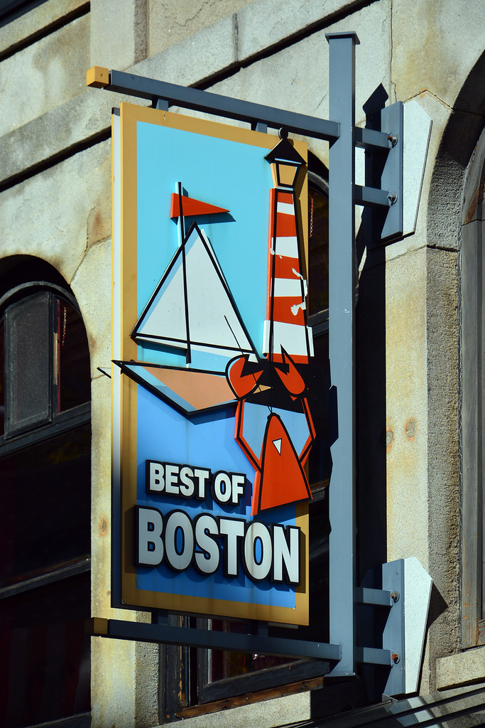 Best of Boston / Sign Gift shop sign at North Market Build… Flickr