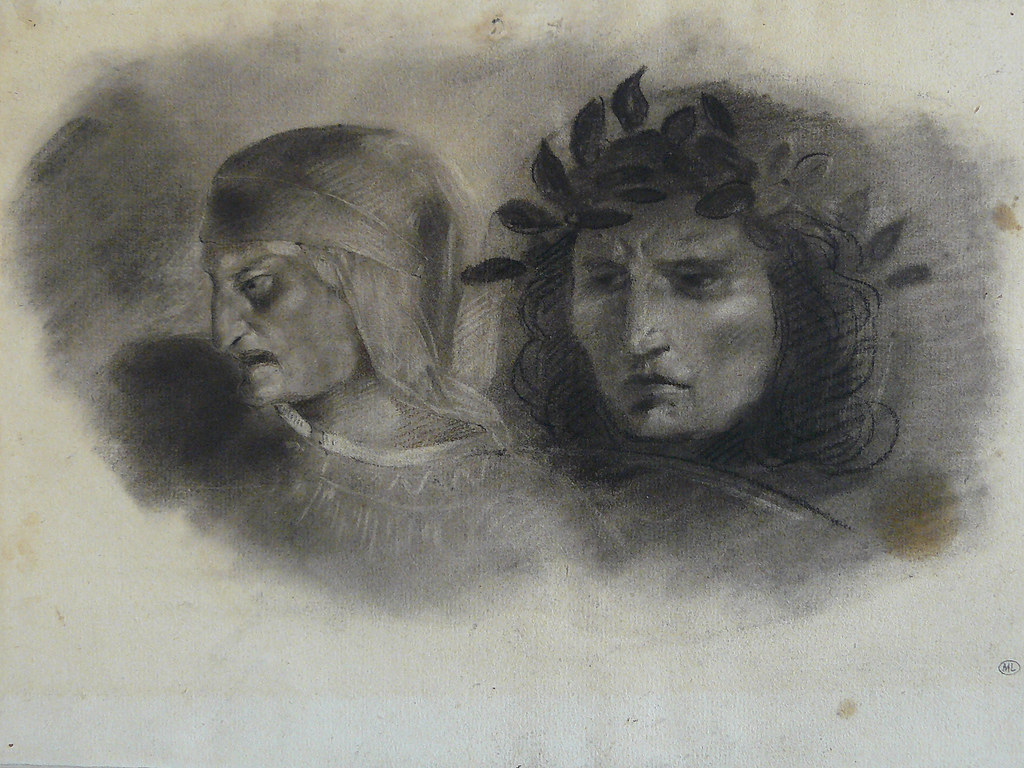 DELACROIX Eugène,1822 La Barque de Dante, Dante et Virgi… Flickr