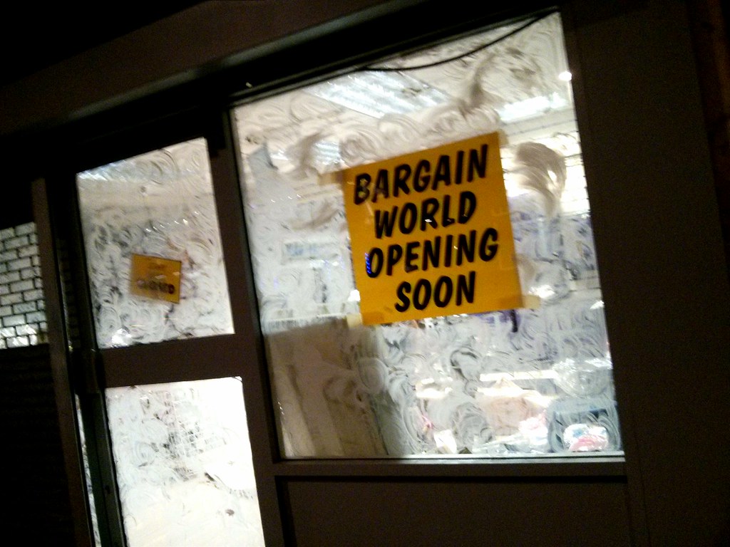 Bargain World, UK James Cridland Flickr