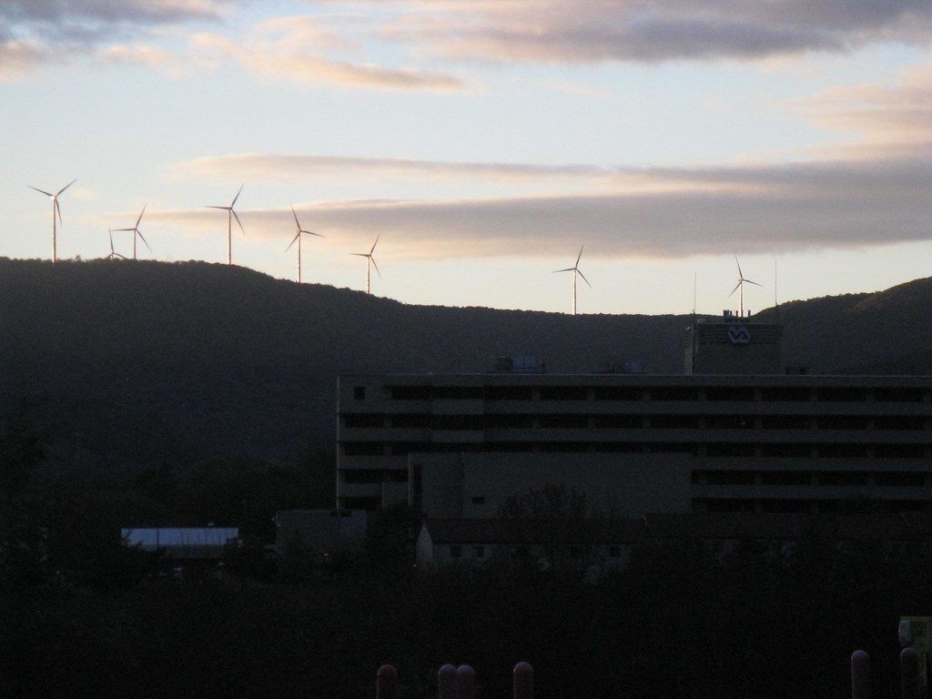 Windmills over the VA Altoona, PA A picture of the Windm… Flickr