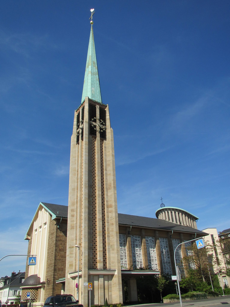Luxembourg BelAir rk kerk Luxemburg, catholic church Pius… Flickr