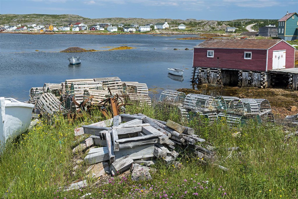 DSC_9437 Fish stage in Joe Batt`s Arm, Fogo Island, Nl. Paul Pagé