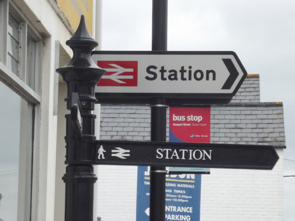 Gosport Street, Lymington sign Station On Gosport Stre… Flickr