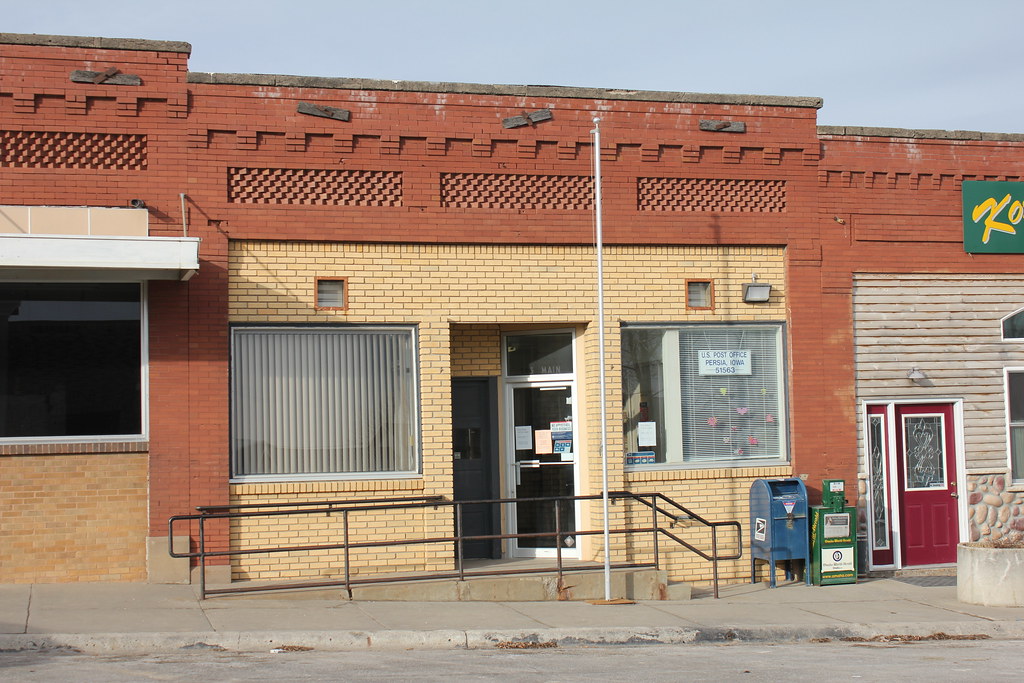 Post Office Persia, IA Tom McLaughlin Flickr
