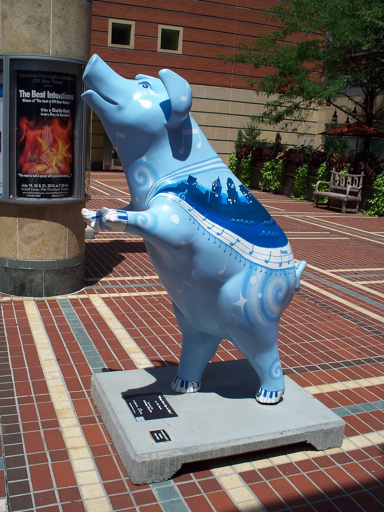 OH Cincinnati Pig 27 Pig statue from Cincinnati, Ohio's … Flickr