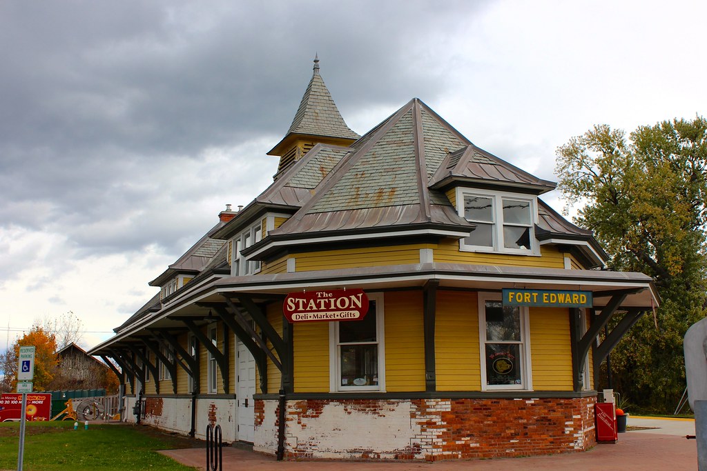 Fort Edward Station2 The station building along East Stree… Flickr
