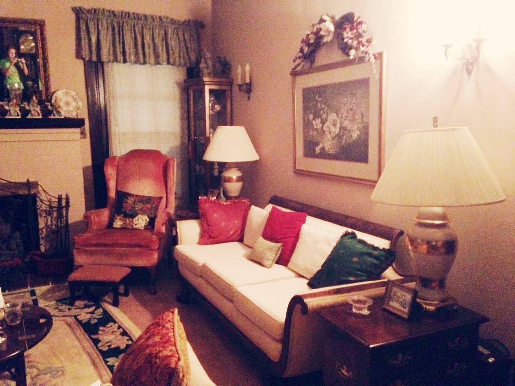 Vintage 1940's home. / Sitting room. / Asheville NC. /Phot… Flickr