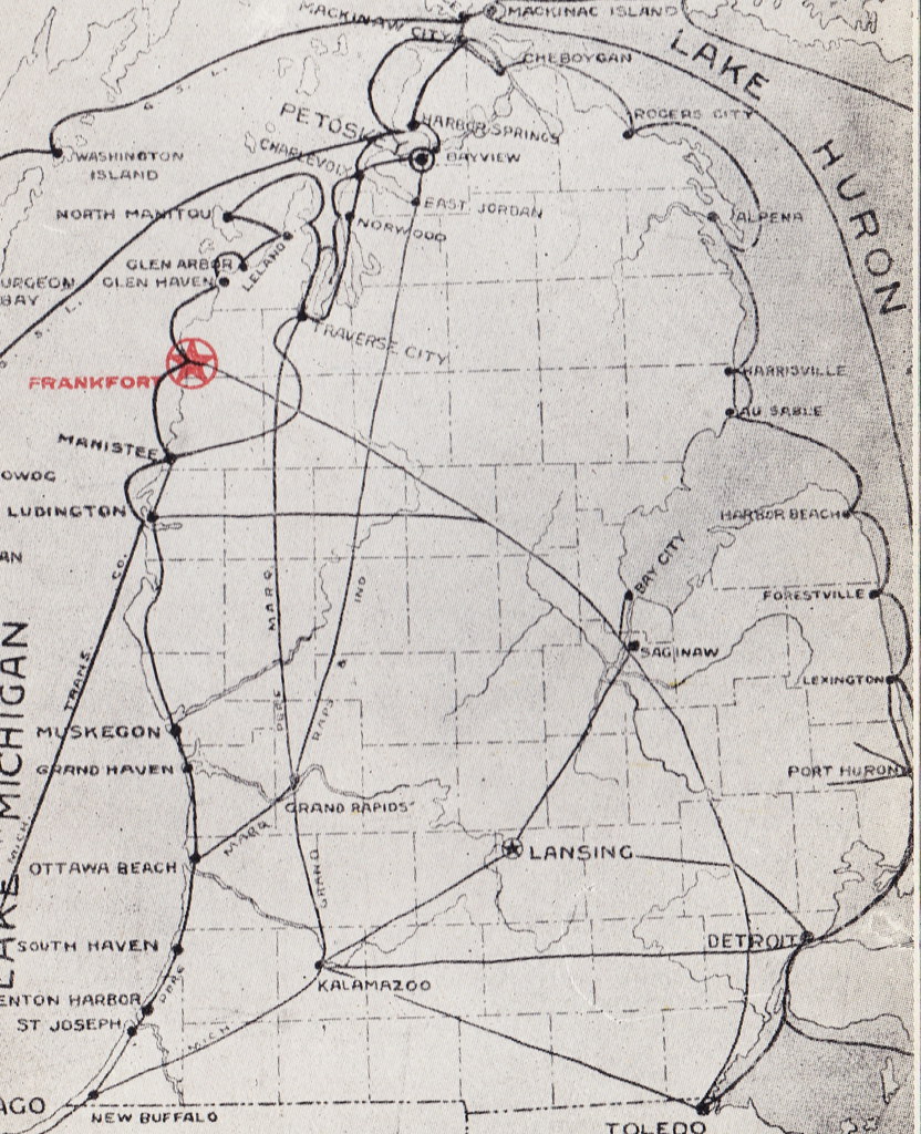 NW Frankfort Elberta AARR Railroad Collectible showing Pas… Flickr