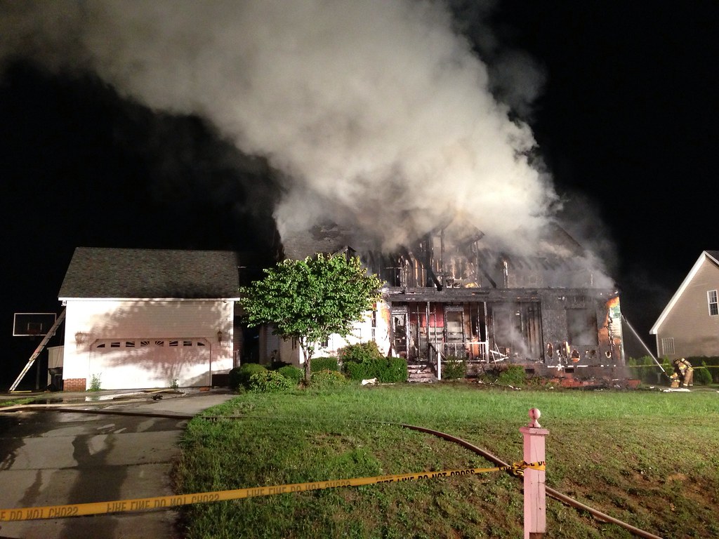 House Fire Wilson's Mills FD 45 Greenlyn Dr, Clayton Wor… Flickr