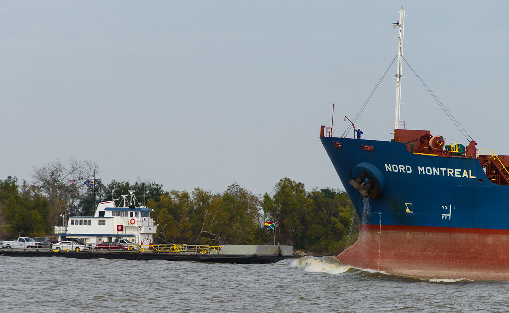 Nord Montreal and Pointe a la Hache Ferry Not as close tog… Flickr