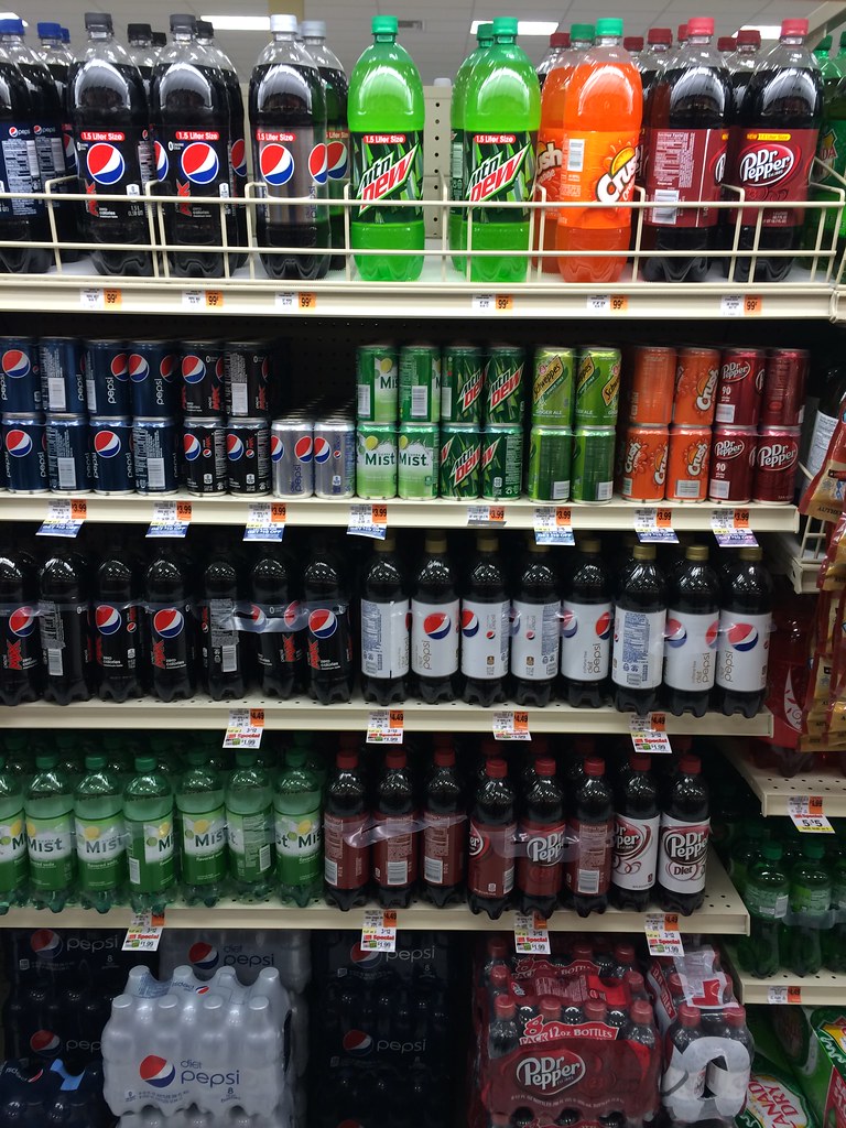 Soda aisle 4 I love how there is so much soda variety in … Flickr