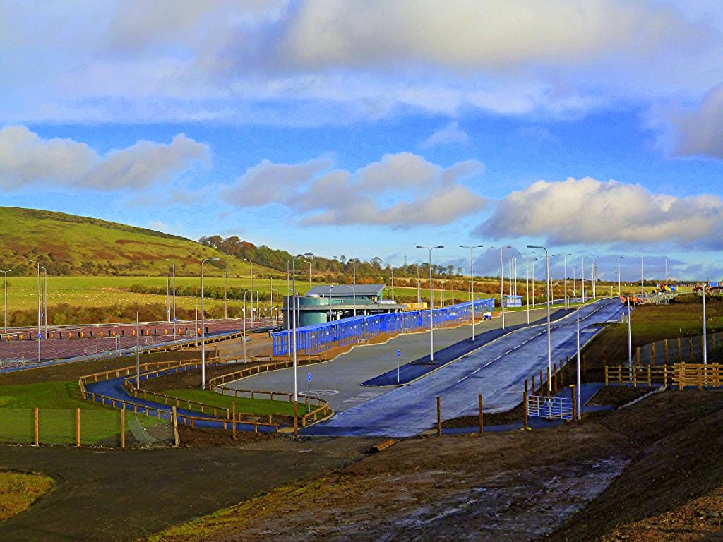 Halbeath Park and Ride Opened in late 2013, an interchange… Flickr