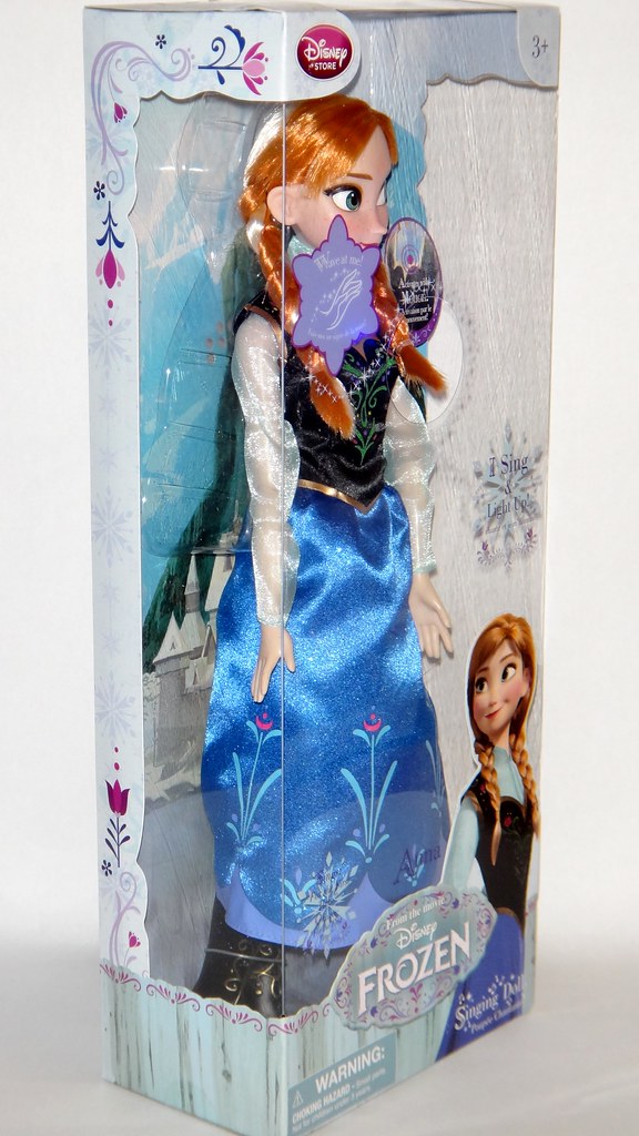 Singing Anna 16'' Doll Frozen Disney Store Purchase … Flickr