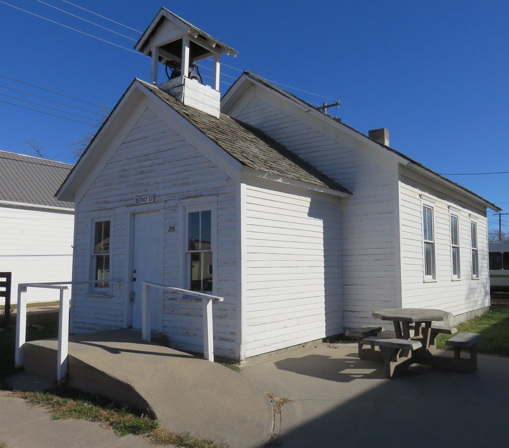 Old District 57 School (Orchard, Nebraska) Orchard is a sm… Flickr