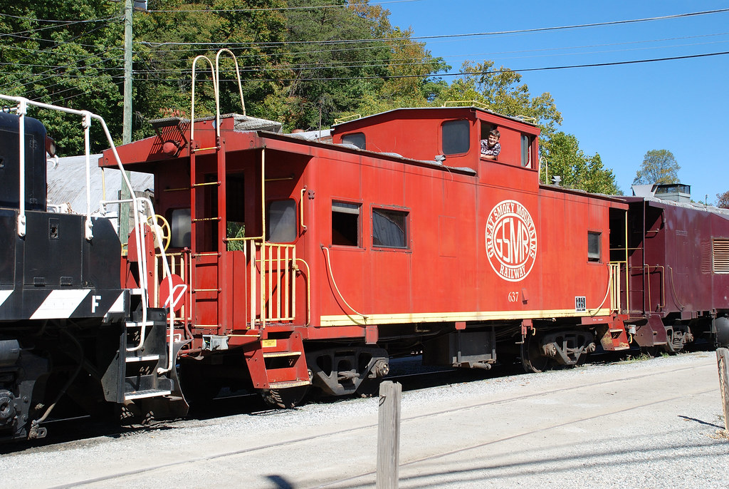 GSMR 637 at Bryson City, NC GSMR 637, Caboose at Bryson Ci… Flickr