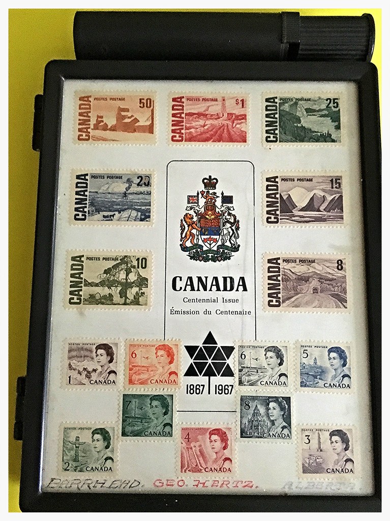 Canada's Centennial Stamps 18671967 Part I Ross Dunn Flickr