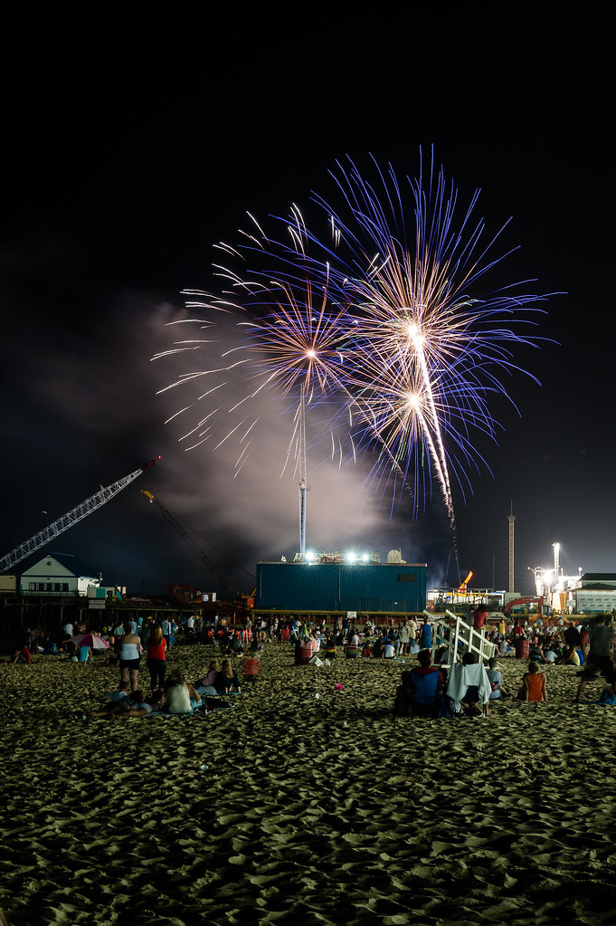 Seaside Heights Fireworks Fireworks from the 4th of July c… Flickr