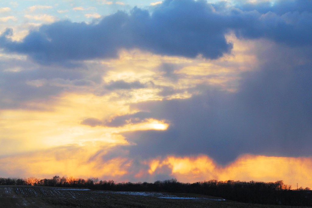 sunset near Calmar, IA IMG_3393 Larry Reis Flickr