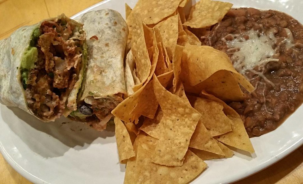 Today I enjoyed the Signature BeerBattered Fish Burrito… Flickr