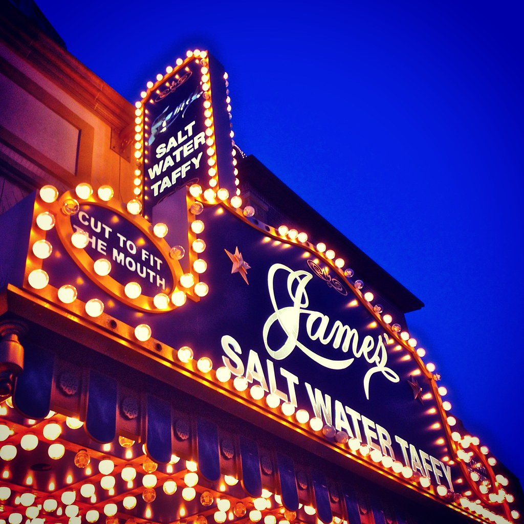 Atlantic City NJ Boardwalk James Salt Water Taffy Flickr