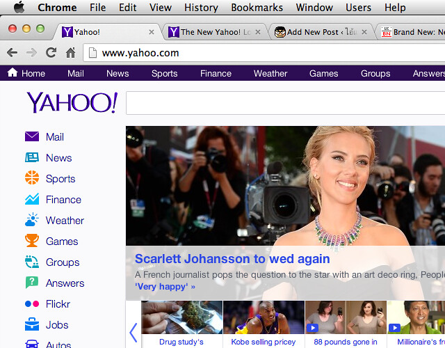 newyahoologo iannnnn Flickr
