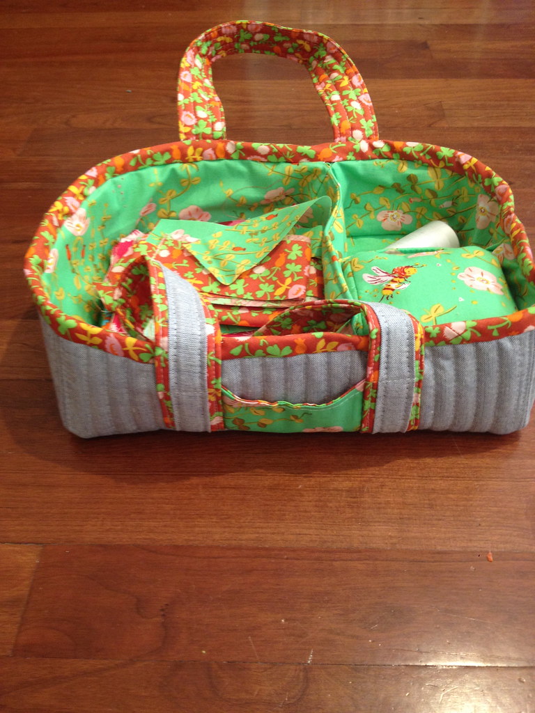 Fabric basket swap received I love this Social tote that L… Flickr