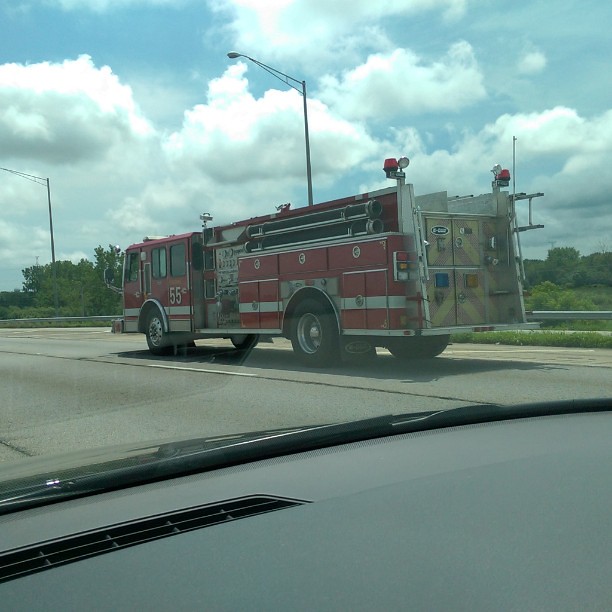 Heading to Ewell Fire Dept Gilmer Tx from Long Grove FPD Flickr