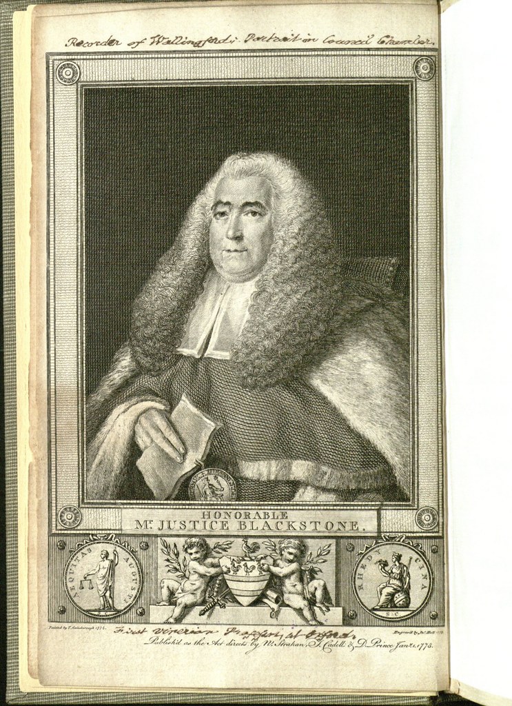 Blackstone, William (17231780), Eller 12 Source Blacksto… Flickr