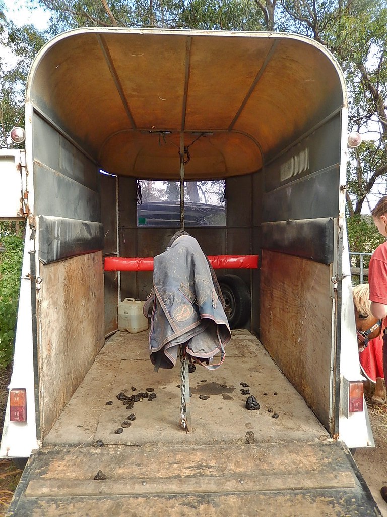 Empty Horse Trailer Used at Flickr