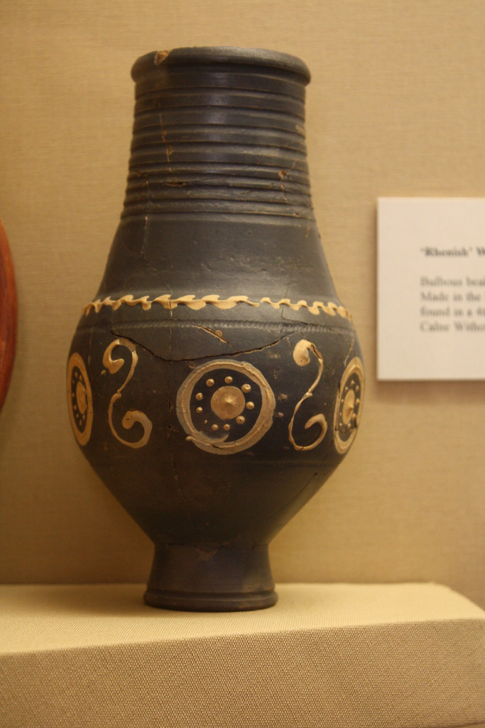 Roman pottery Rhenish ware, thought from the Rhine or Mose… Flickr